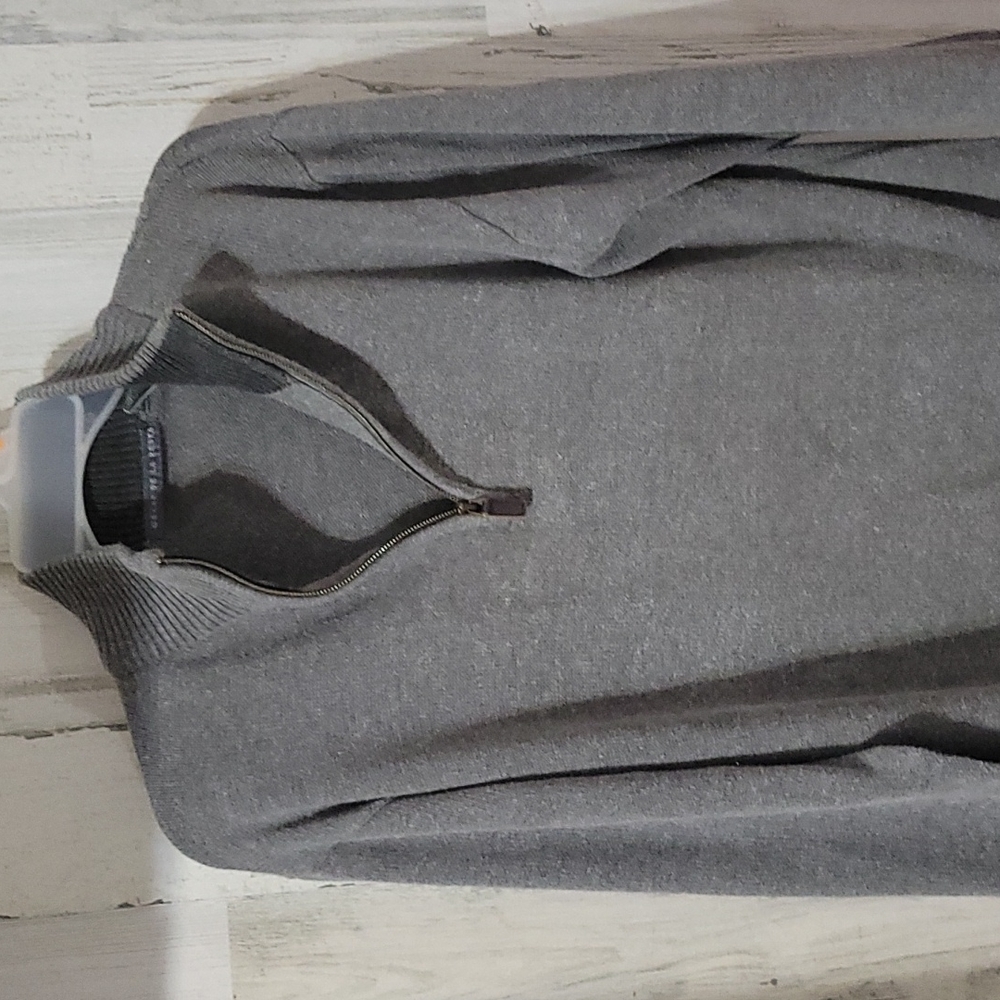 OSCAR DE LA RENTA HALF ZIP SWEATER - Picture 4 of 11